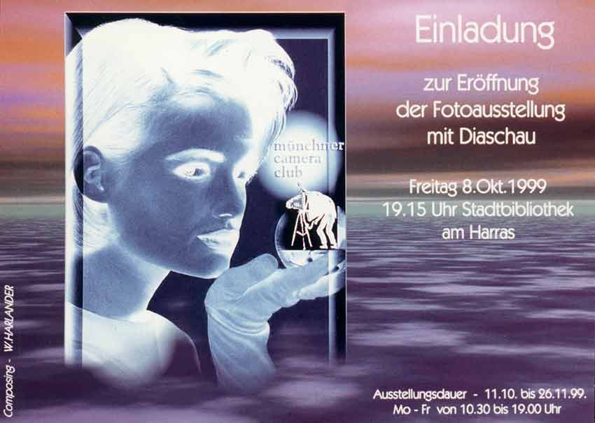 Ausstellung Stadtbcherei am Harras 1999